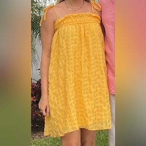 Fab’rik Yellow Mini Dress